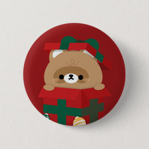 Cute Simple Fun Merry Christmas Button