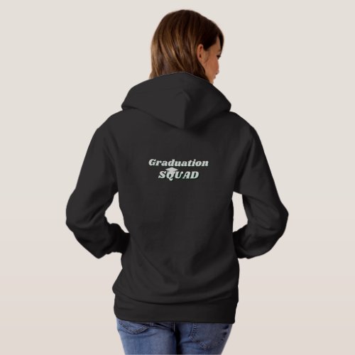 Cute simple graduation squad  graduate gift hoodi hoodie