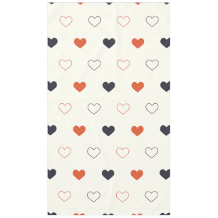 Cute Simple Heart Seamless Pattern Tablecloth