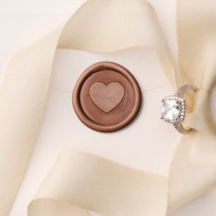 Cute Simple Heart Wax Seal Stamp
