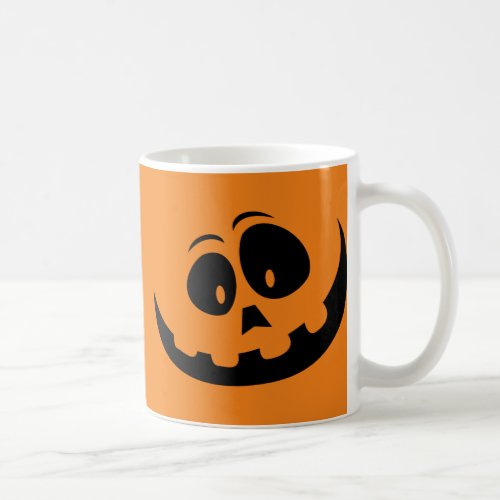 Cute Simple Jack O Lantern Coffee Mug