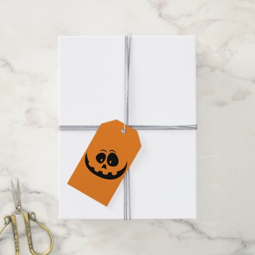 Cute Simple Jack O Lantern Gift Tags