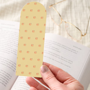 Cute Simple Peaches Bookmarks