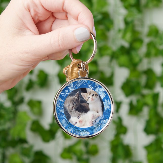 Cute Simple Pet Loss Sympathy Keychain (Hand)