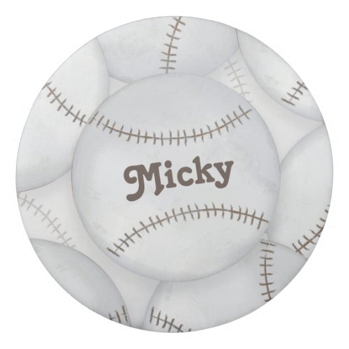 Cute Simple Sports Minimalist Classic Baseball Eraser