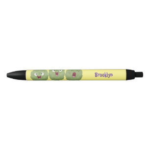Cute singing artichokes vegetable cartoon pen