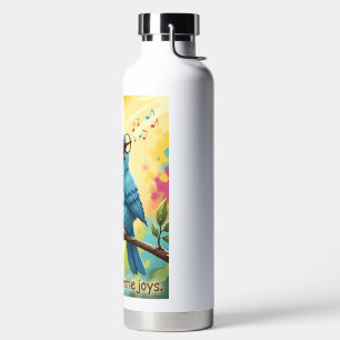  Cute Singing Blue Bird Water Bottle
