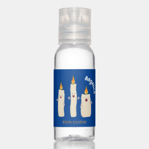 Cute singing candle trio cartoon hand sanitizer