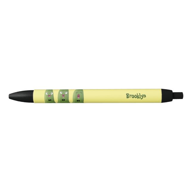 Cute singing okra vegetable cartoon pen (Front)