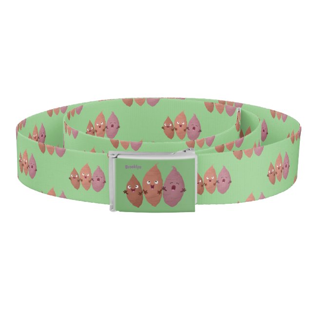 Cute singing sweet potatoes cartoon vegetables belt (Coil)