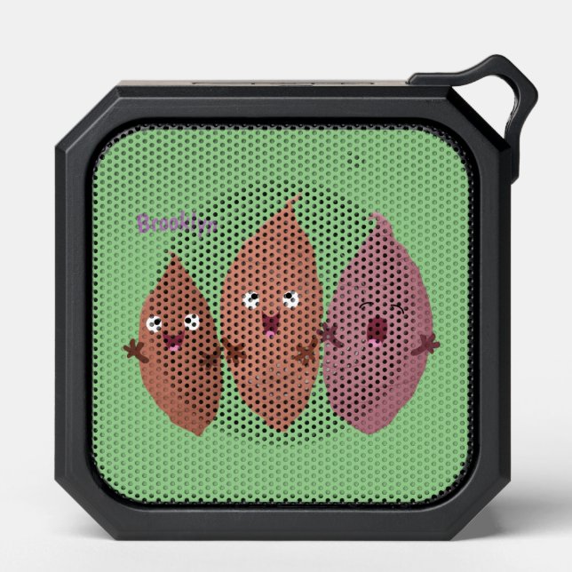 Cute singing sweet potatoes cartoon vegetables bluetooth speaker (Front)