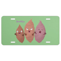 Cute singing sweet potatoes cartoon vegetables