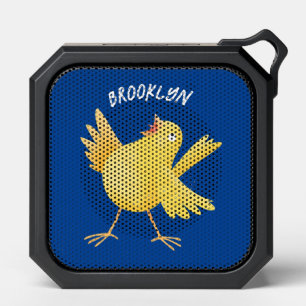 Cute singing yellow canary bird cartoon bluetooth speaker