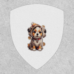 Cute single-dog Stickers Patch