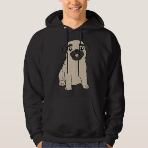 Cute sitting pug Classic T-Shirt 672 Hoodie