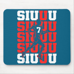 Cute Siuuuu Fan Soccer Lovers Soccer s Player Mouse Pad