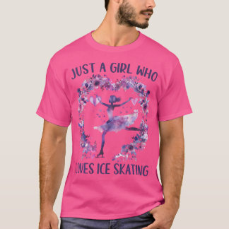 Cute Skater Skating Lovers T-Shirt