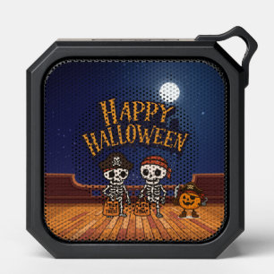 cute, skeletons and pumpkin Halloween  Bluetooth Speaker
