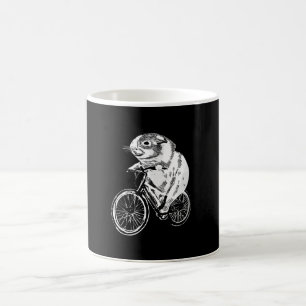 Cute Sketch Guinea Pig Bicycle Cute Pet Lover Coffee Mug