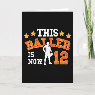 Cute Sketll This Ller Is Now 12 - 12th Birthday Card