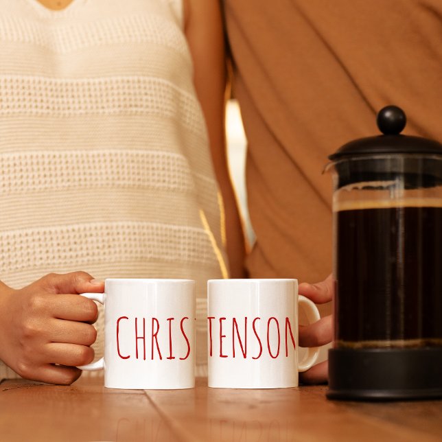 Cute Skinny Font Long Name Reunion Coffee Mug (Creator Uploaded)