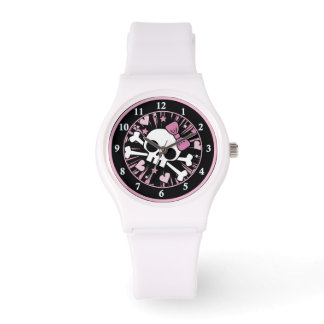 Cute Skull and Crossbones Watch