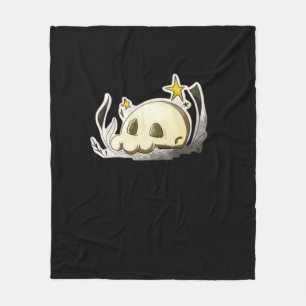Cute Skull Oversized Fleece Blanket