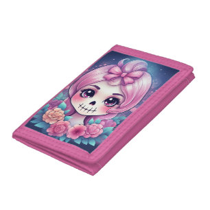 Cute Skull Photo Wallet