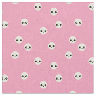 Cute Skulls Fabric
