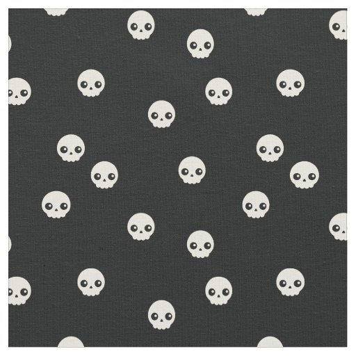 Cute Skulls Fabric