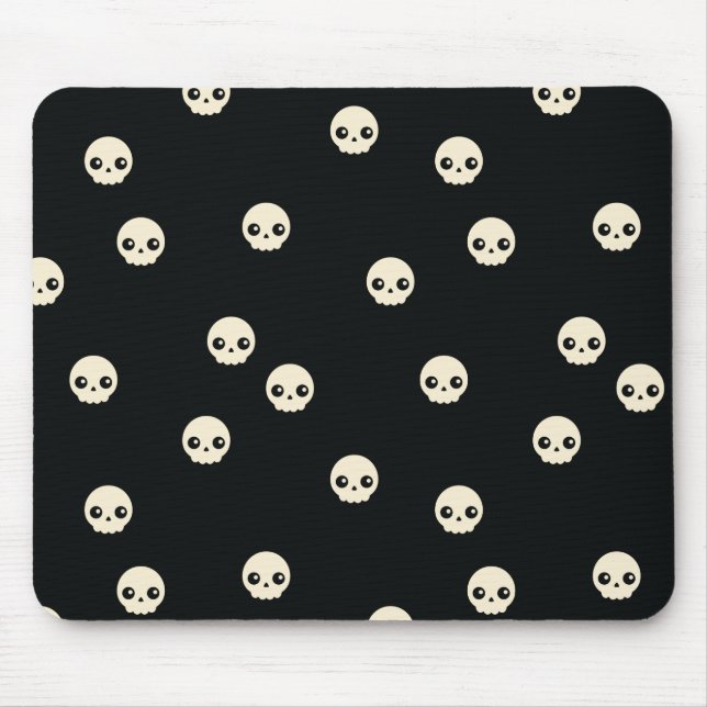 Cute Skulls Mouse Pad (Front)