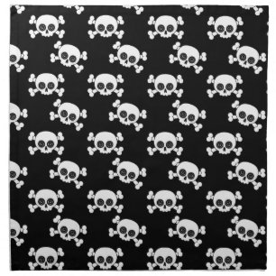 Cute Skulls Napkin