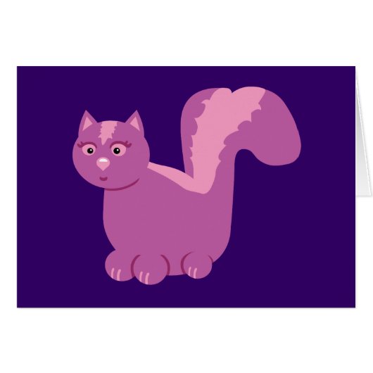 Cute Skunk Cards (Front Horizontal)