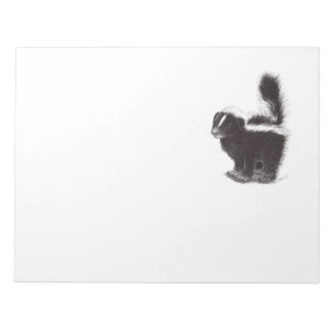 Cute Skunk Notepad
