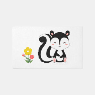 Cute Skunk Rug