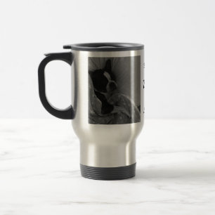 Cute Sleeping Boston Terrier Mug