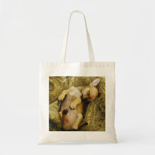 Cute Sleeping Chihuahua Tote Bag