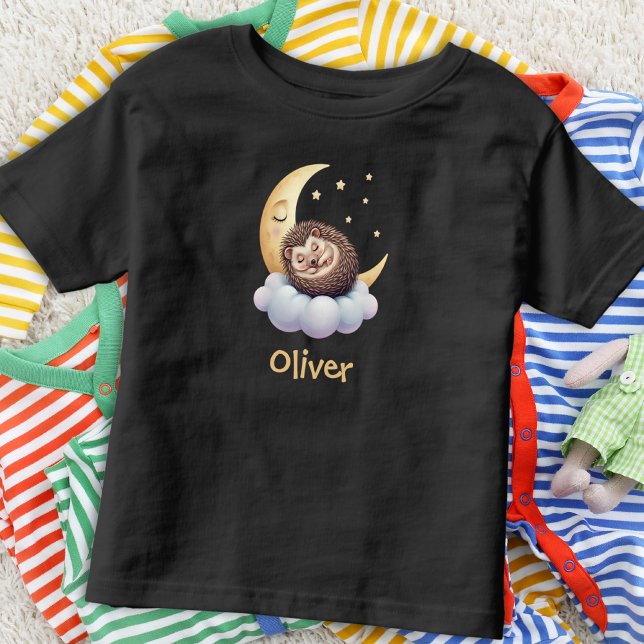 Cute Sleeping Hedgehog Toddler T-shirt (Creator Uploaded)