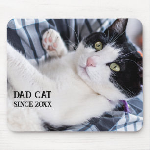 Cute Sleeping Kitten  Mouse Pad