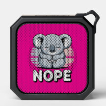 Cute Sleeping Koala “Nope” Funny Cartoon