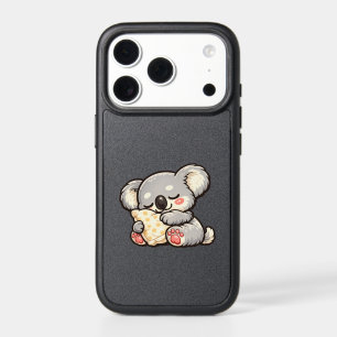 Cute Sleeping Koala with Pillow iPhone 17 Pro Case
