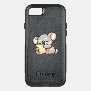 Cute Sleeping Koala with Pillow OtterBox Commuter iPhone SE/8/7 Case