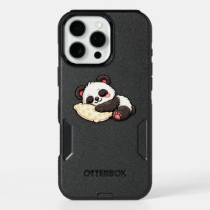 Cute Sleeping Panda with Pillow iPhone 16 Pro Max Case
