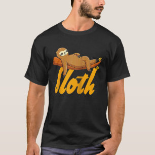 Cute Sleeping Sloth Meme Raglan T-Shirt