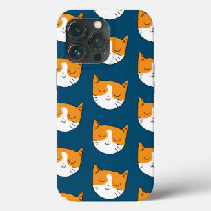 Cute Sleepy Cat iPhone 13 Pro Case