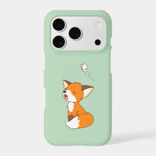 Cute Sleepy Little Fox Iphone 18 Pro Case