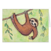 Cute Sloth (Front Horizontal)