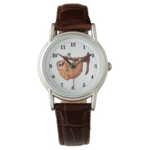 cute sloth animal lovers women watch