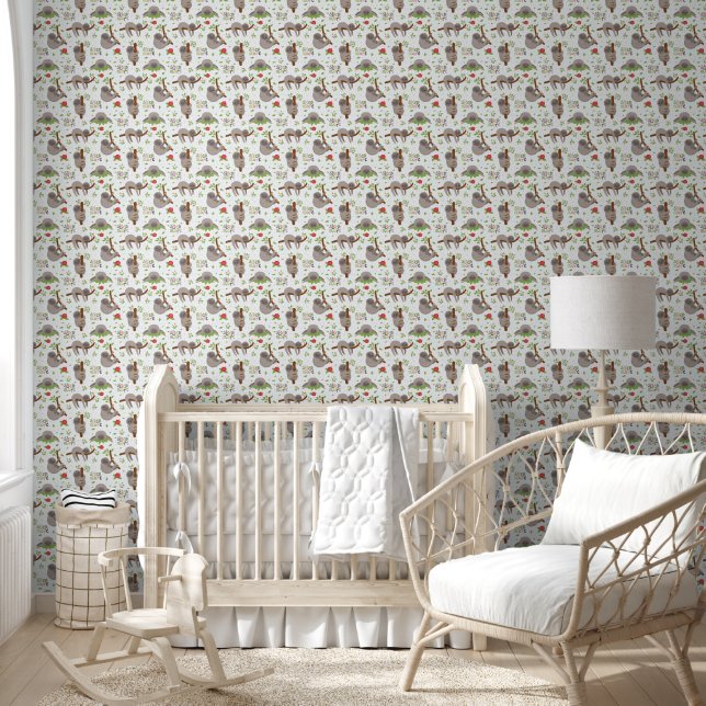 Cute Sloth Animals Wallpaper (Kids)