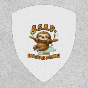 Cute Sloth ASAP – As Slow As Possible Classic T-Sh Patch